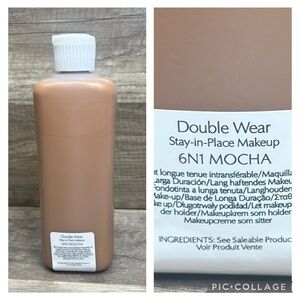 Estee Lauder Double Wear Stay-in-Place Foundation 6N1 MOCHA  Jumbo Refill Bottle